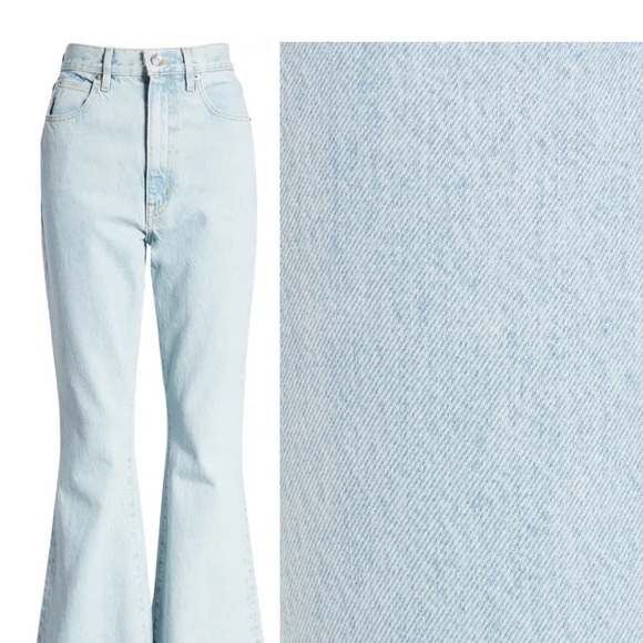 SLVRLAKE Indiana Super High Waist Flare Jeans size 29 - Picture 13 of 13